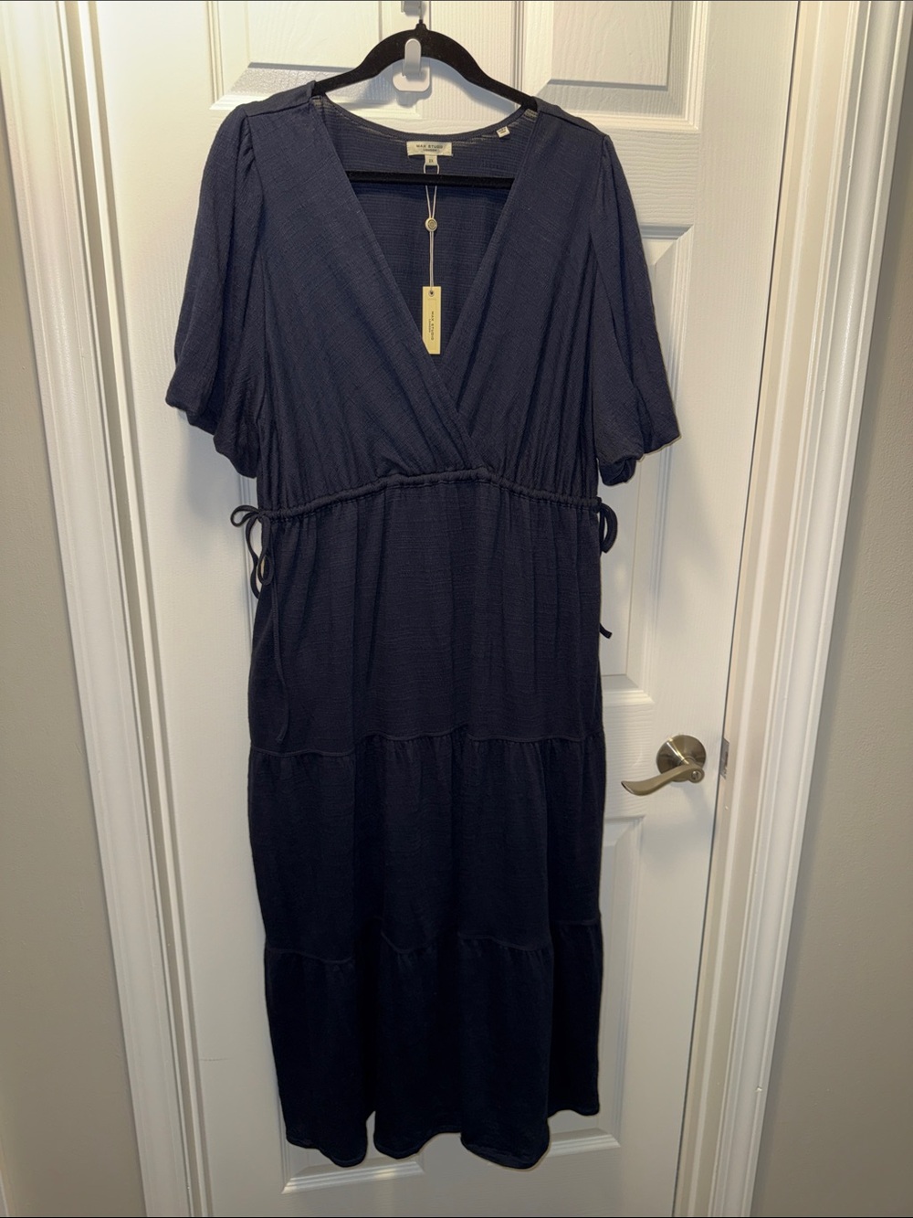 Max Studio London Navy Dress-NWT-2X